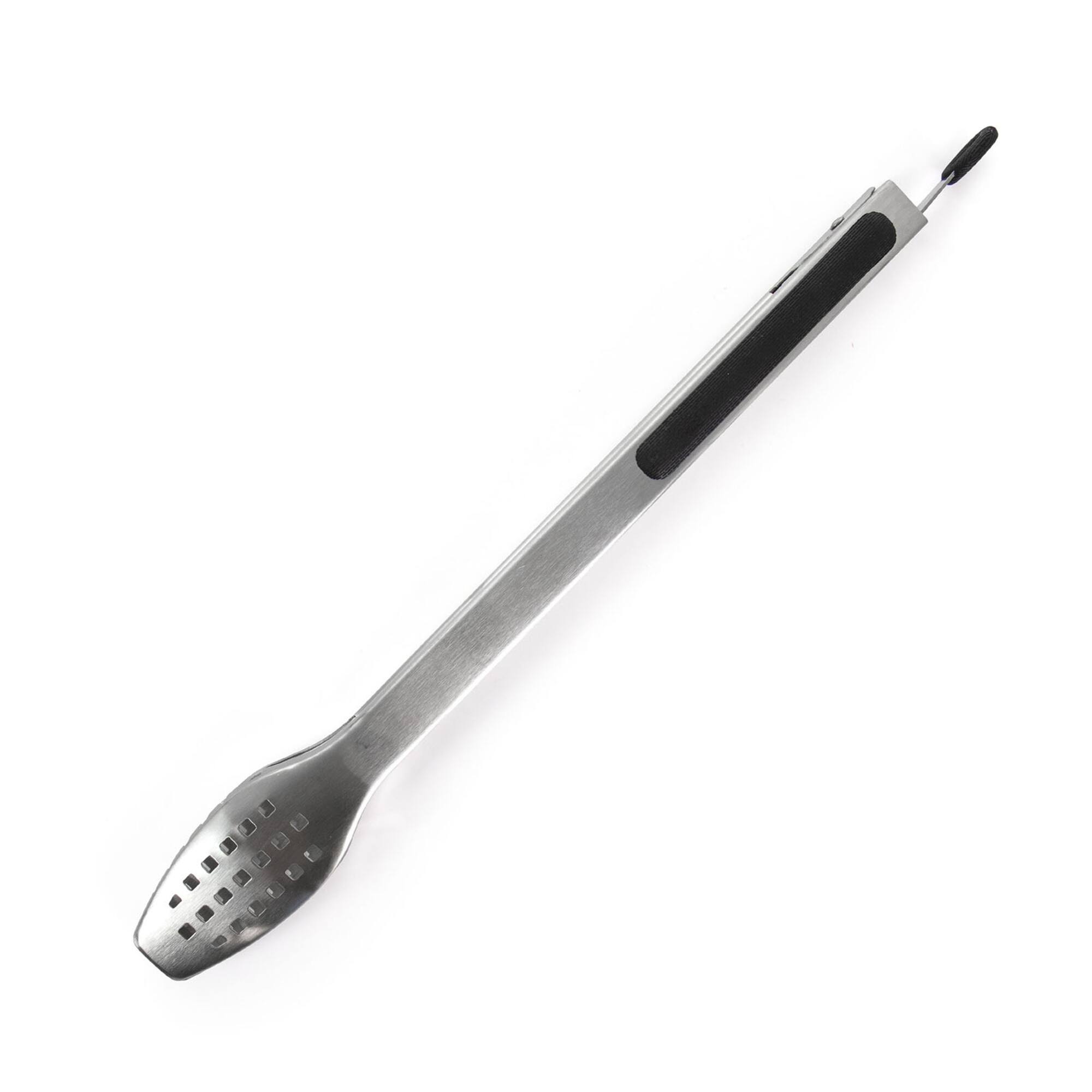 Gibson Home® Silver & Black Sawyer 3 Piece Stainless Steel BBQ Tool Set